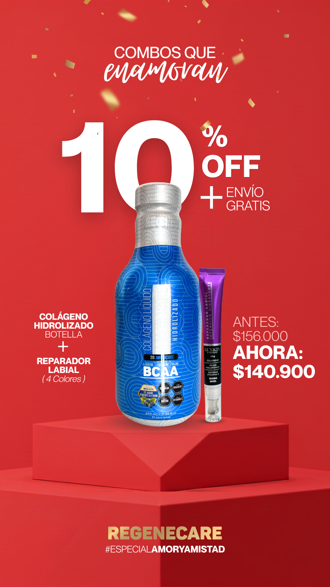 Colágeno Hidrolizado Sport + Reparador Labial