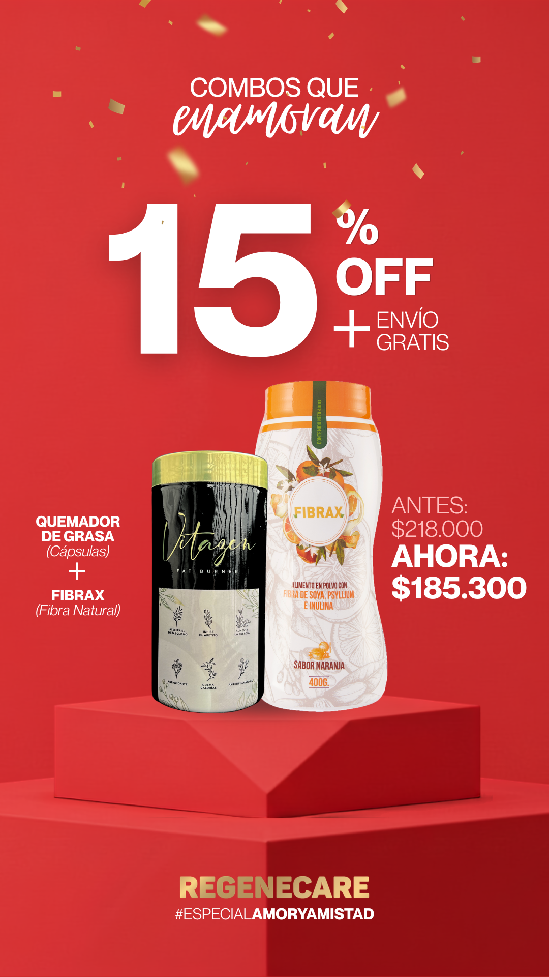 Quemador de grasa + Fibrax