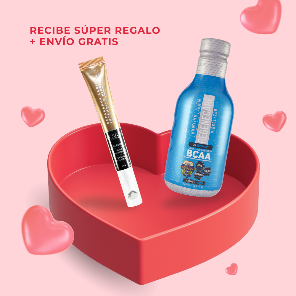 COLÁGENO SPORT BOTELLA + REPARADOR LABIAL FRUTOS ROJOS
