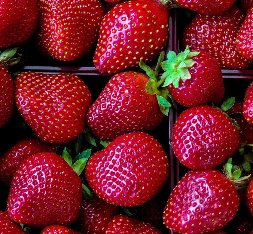 Las fresas contienen más vitamina C que una naranja