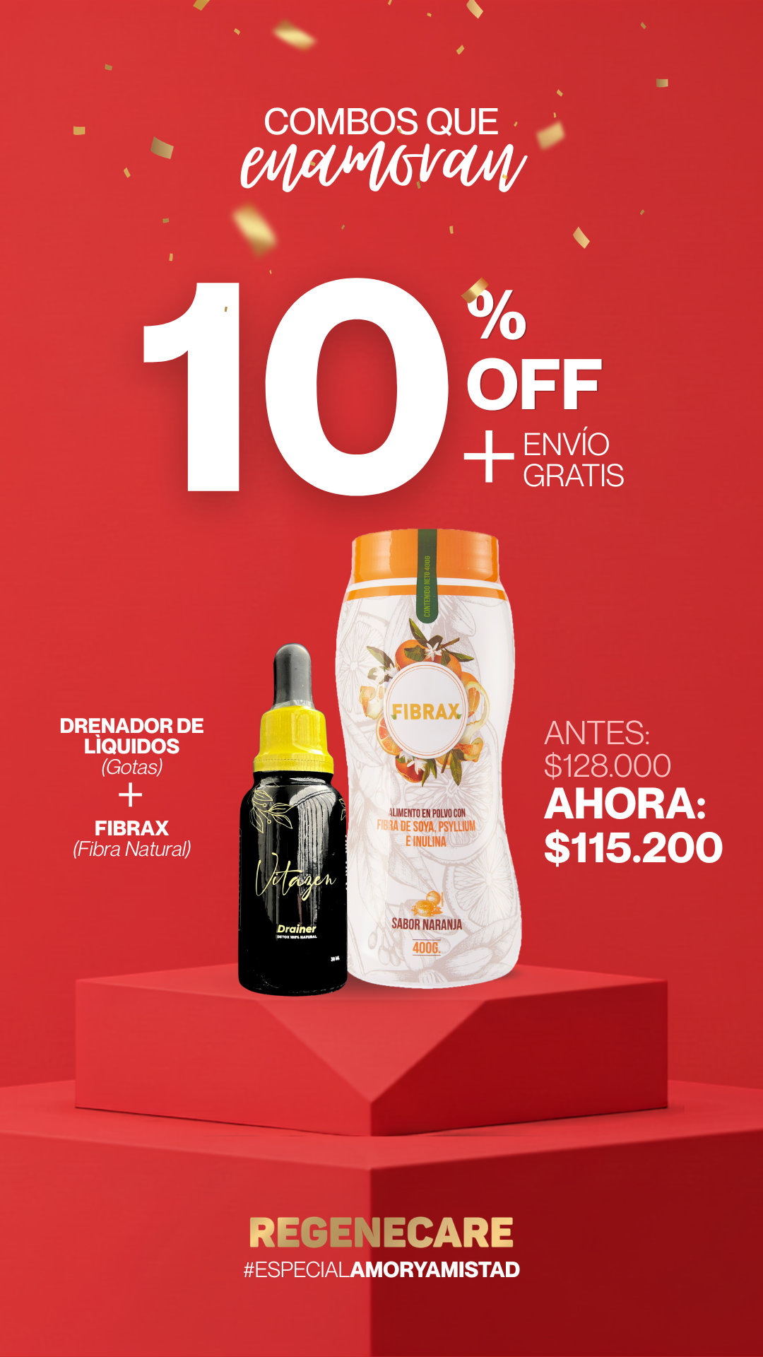 Drenador de líquidos + Fibrax