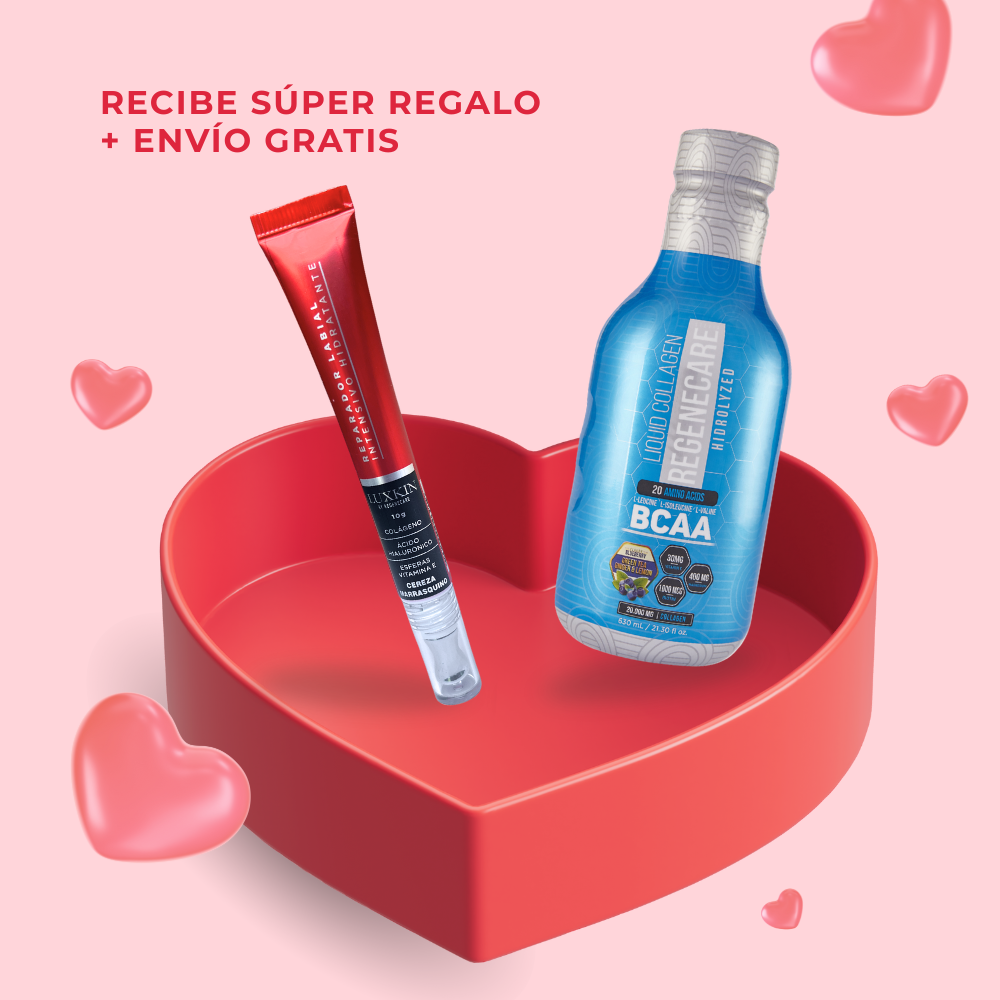 COLÁGENO SPORT BOTELLA + REPARADOR LABIAL CEREZA MARRASQUINO
